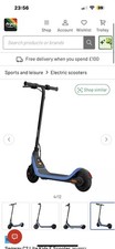 SEGWAY NINEBOT C2 LITE Electric Scooter - Black & Blue - Very Good