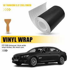 Matte Black Vinyl Wrap Roll
