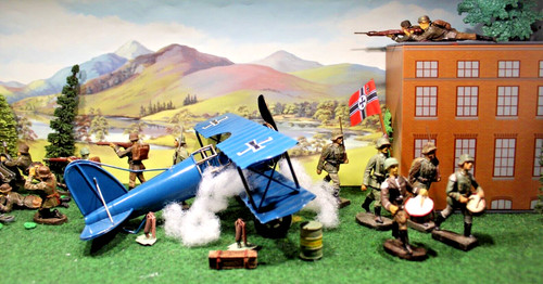 Elastolin wwii toy - wwii, german