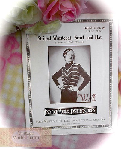 Vintage 1920s knitting - knitting, pattern