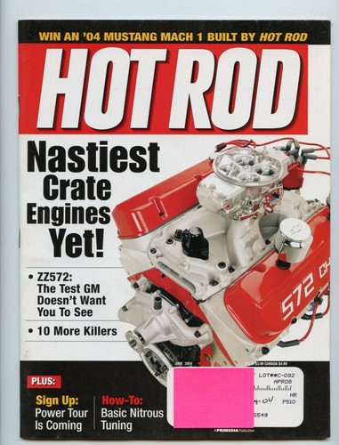 Hot rod magazine june - hot,