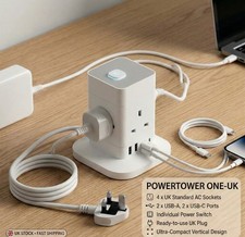 EXTENSION LEAD TOWER WITH USB