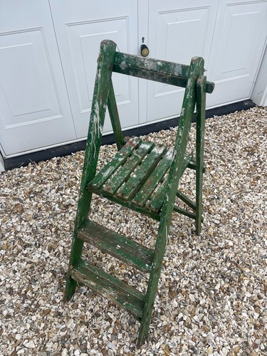 Vintage folding wooden - vintage,