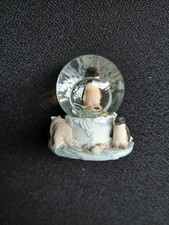 REGENCY FINE ARTS "PENGUIN" SMALL SNOW GLOBE WITH ARCTIC SCENE