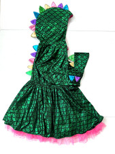 Metallic Green Dragon Costume