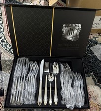 Cutlery Set 24 Pieces, High-Quality Stainless Steel