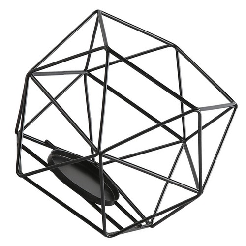 Iron creative candlestick - iron,