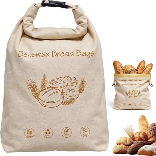 Beeswax bread bag for - beeswax,