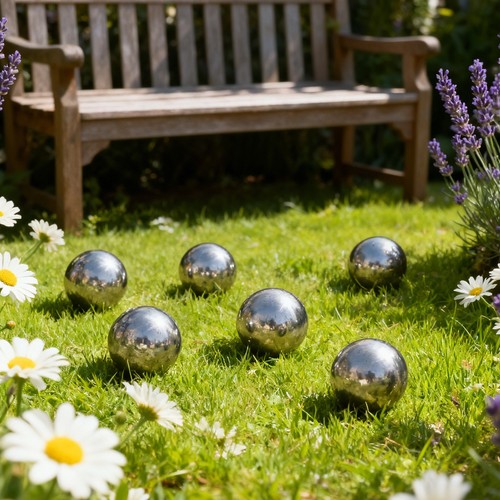 Floating garden decor mirror - floating,