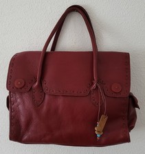 Hidesign Burgundy Leather