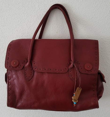 Hidesign burgundy leather - hidesign,