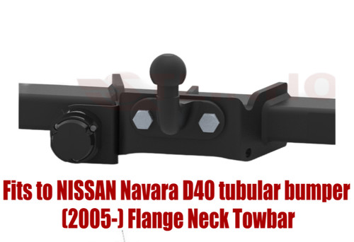 Flange neck tow bar - for, nissan