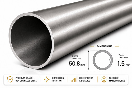 304 stainless steel - stainless, round