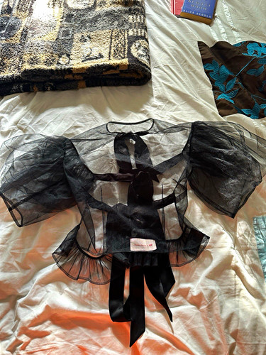 Simone rocha black tulle - x, h&m
