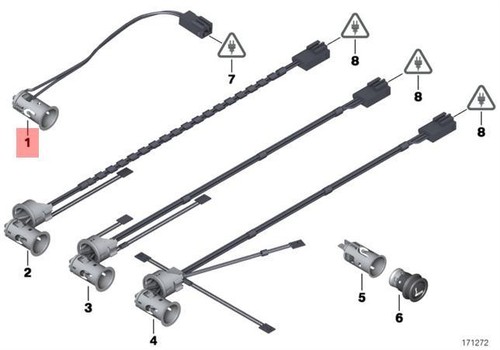 Genuine bmw e38 e39 - e52, e70