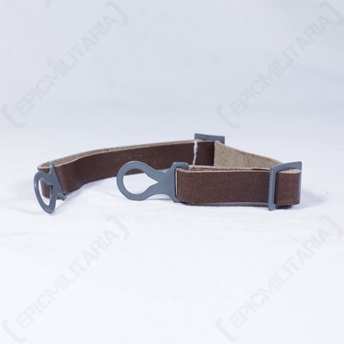 M16 leather helmet strap - leather,