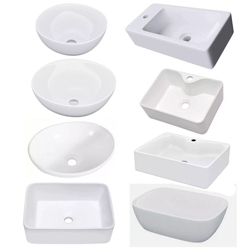 Bathroom ceramic basin counter - basin,