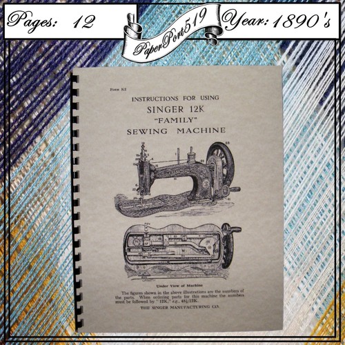 Singer 12k family - singer,