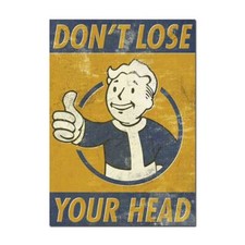 Fallout - Vault Tec (don't lose your head) Poster | Official Print A3 A4
