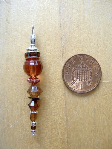 Handmade beaded icicle xmas - beaded,