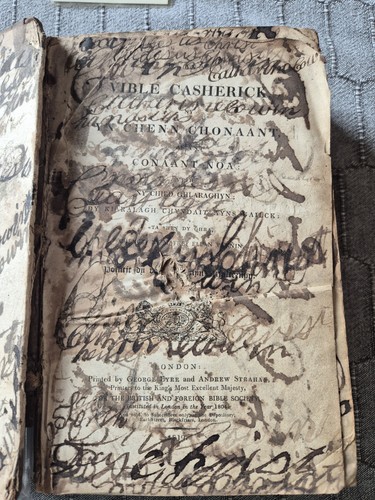 Antique manx gaelic - gaelic, 1819