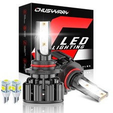 2x HIR2 9012 LED Headlights