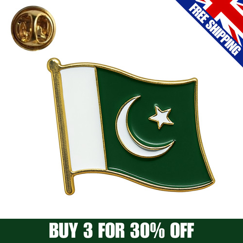 Pakistan pin badge flag - pakistan,