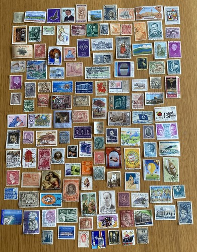 120 worldwide used stamps - 120,