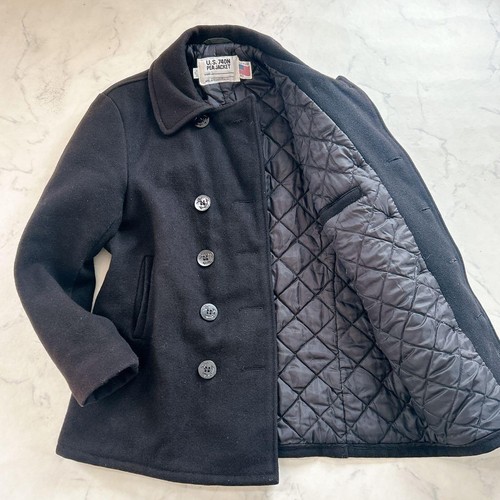 Schott pea coat quilted - coat,