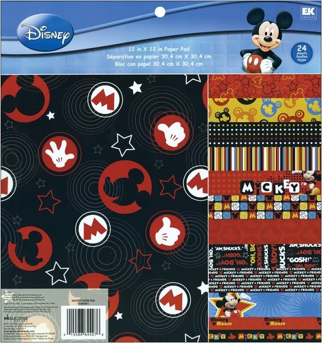 Disney scrapbook paper pad - disney,