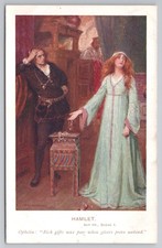 Vintage Ophelia Hamlet