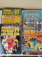 Merlin Premier League Football Sticker Book Album's 97-98-99