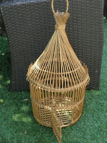 Vintage retro birdcage bird - retro,