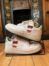 Nike Air Force 1 Low '07 Worldwide Pack Flash Crimson Green Strike Size 6