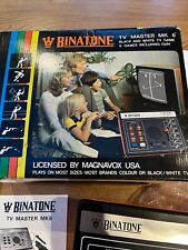 1970's Binatone TV Master MK6 B&W TV game (6 games including gun)