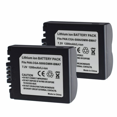 Two battery for panasonic - for,