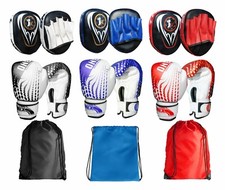 Focus Pads Set for Boys/Girls Kids Kickboxing MMA Punch Thai Strike Bag