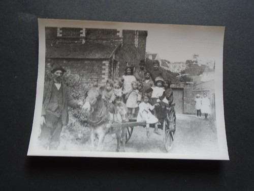 Unknown gent with donkey - gent,