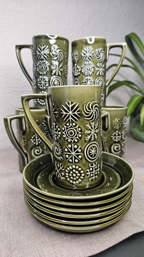 Portmeirion green totem coffee - green,
