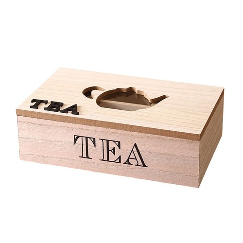 Wooden tea box - tea,