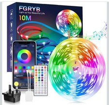 FGRYB 10M LED Strip Lights RGB