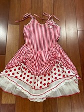 Mim-Pi plaid easter dress size