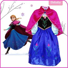 Girls Frozen Anna Princess