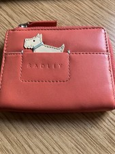 Radley Salmon Pink Zip Round Coin Purse