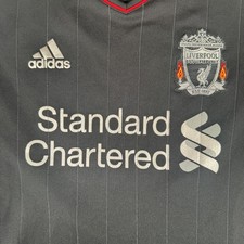 Rare Original Liverpool 2011/2012 Away Football Shirt Mens Large