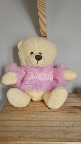 Yellow teddy bear soft - , plush