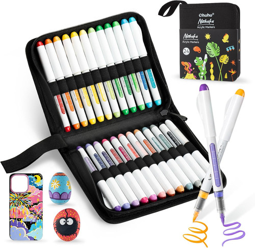 Ohuhu acrylic paint pens - paint,