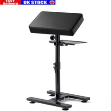 Heavy Duty Tattoo Arm Rest Stand w/Storage Tray,Adjustable Height&Tilt Leg Rest