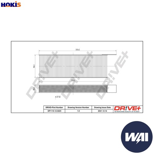 Filter cabin air - filter,