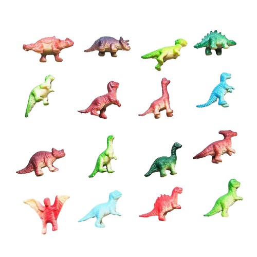 16x mini dinosaur figures - mini,